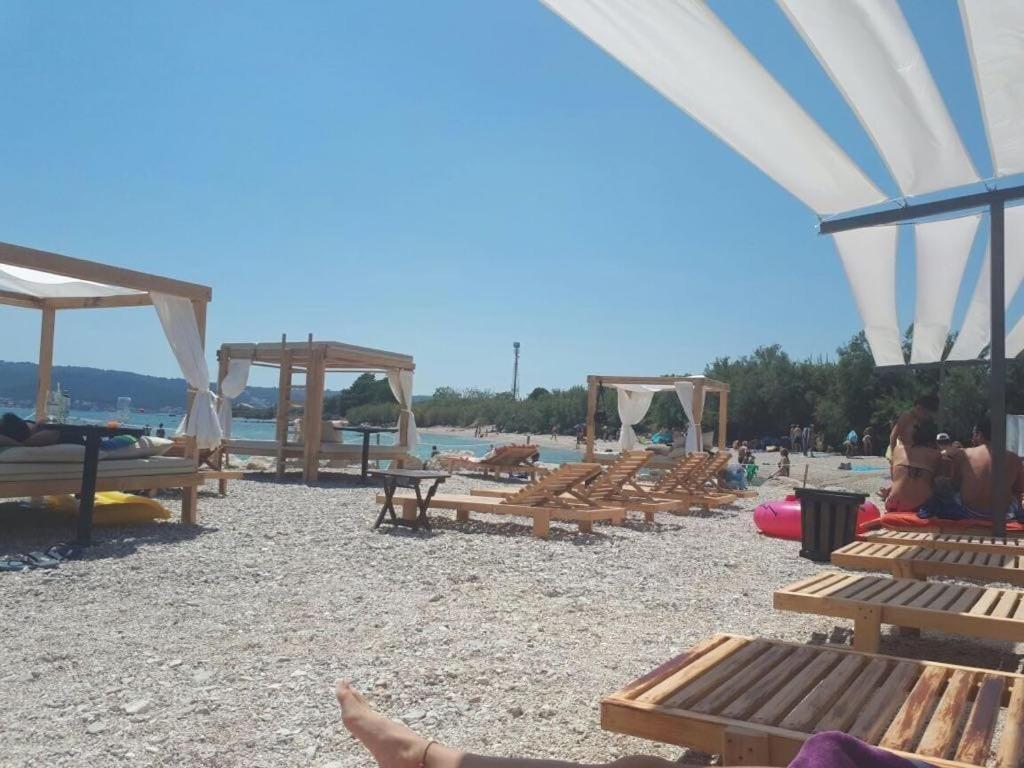 Villa Fides With Private Pool, Garden And Sea View Kaštel Novi Zewnętrze zdjęcie