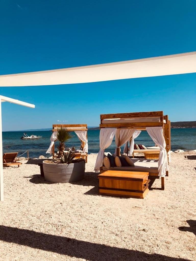 Villa Fides With Private Pool, Garden And Sea View Kaštel Novi Zewnętrze zdjęcie